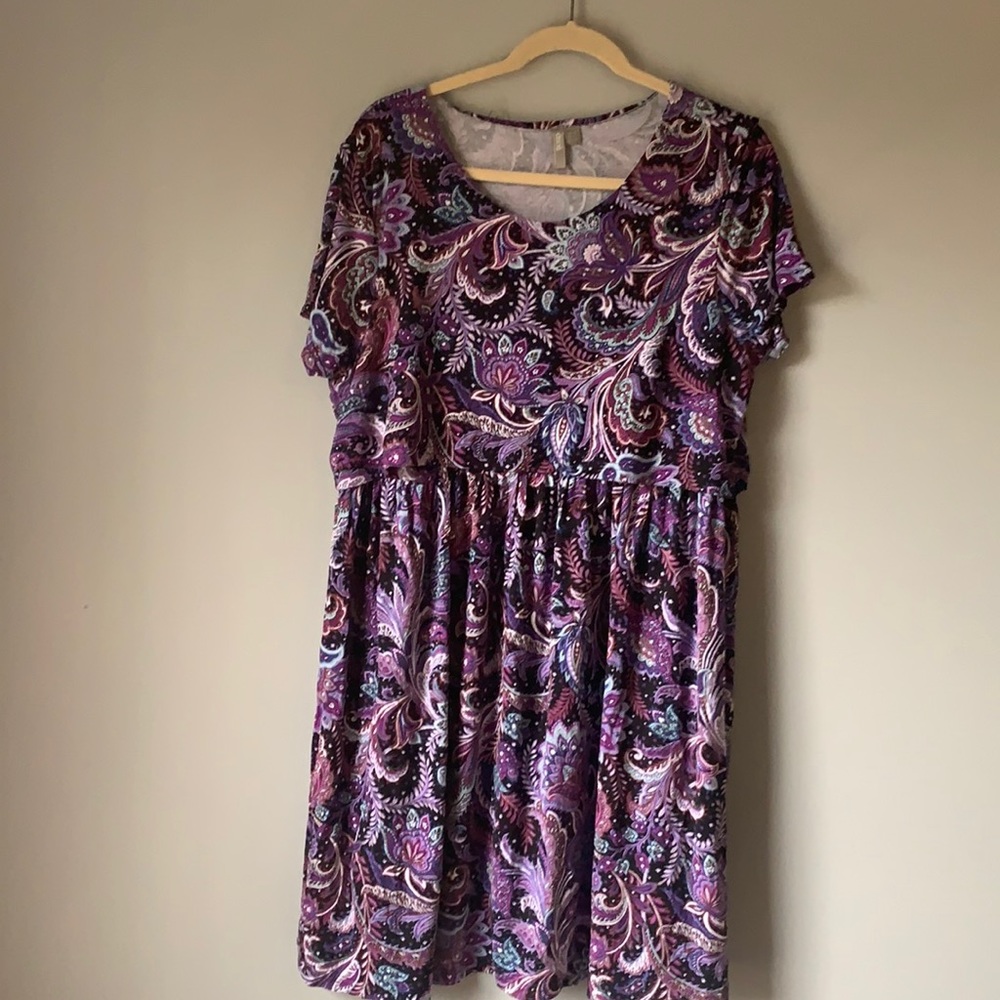 ASOS dress- breastfeeding ease with hidden pocket